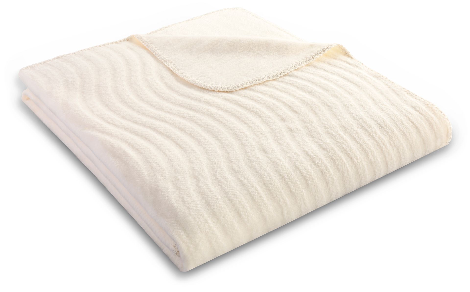 Biederlack Wohndecke Nuance 150 x 200 cm, natur