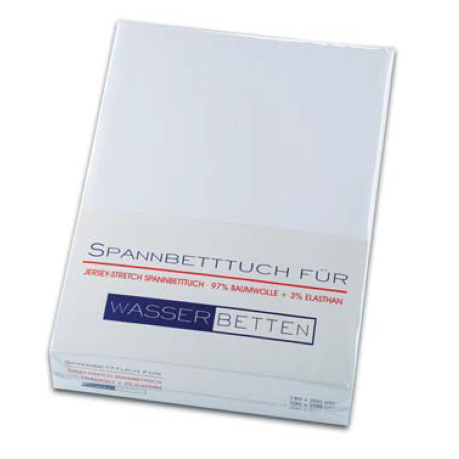 Kirsten Balk Wasserbetten Spannlaken Spannbetttuch 180-200 x 200-220 cm, 47 silber