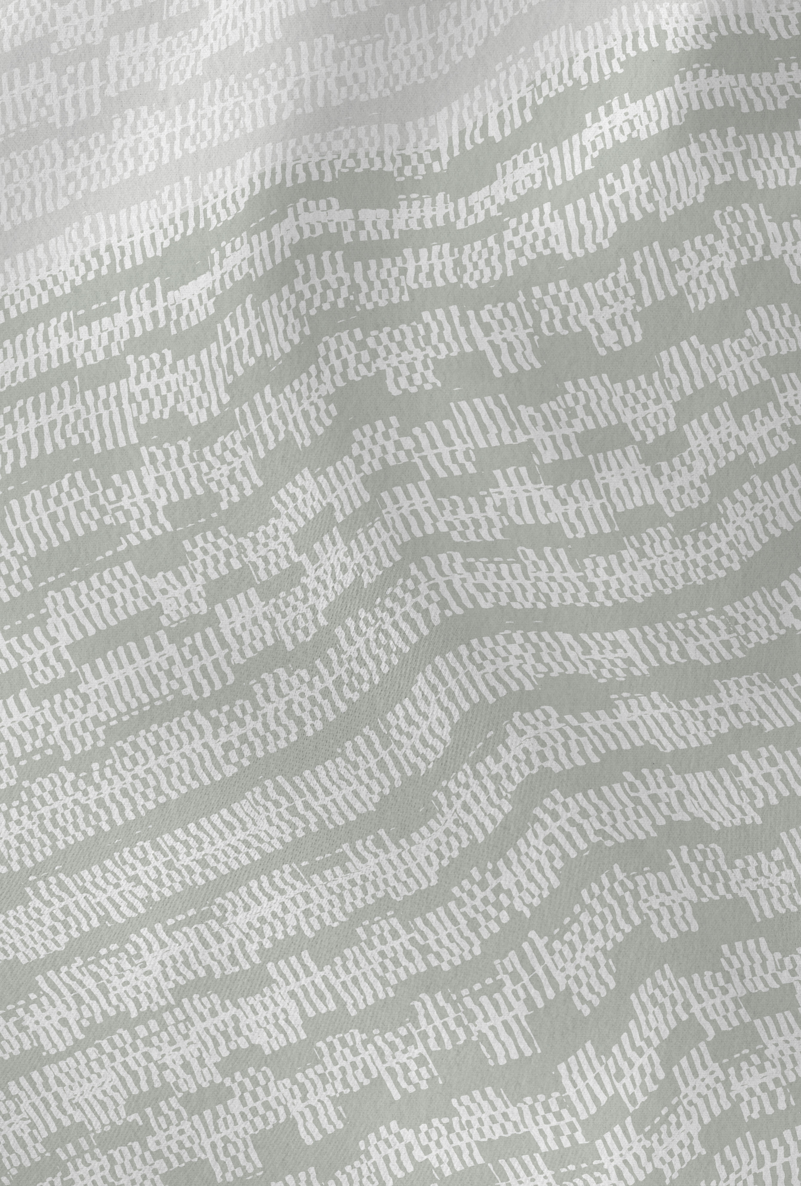 Biberna Struktur salbei 155x220 cm, Feinbiber-Bettwäsche