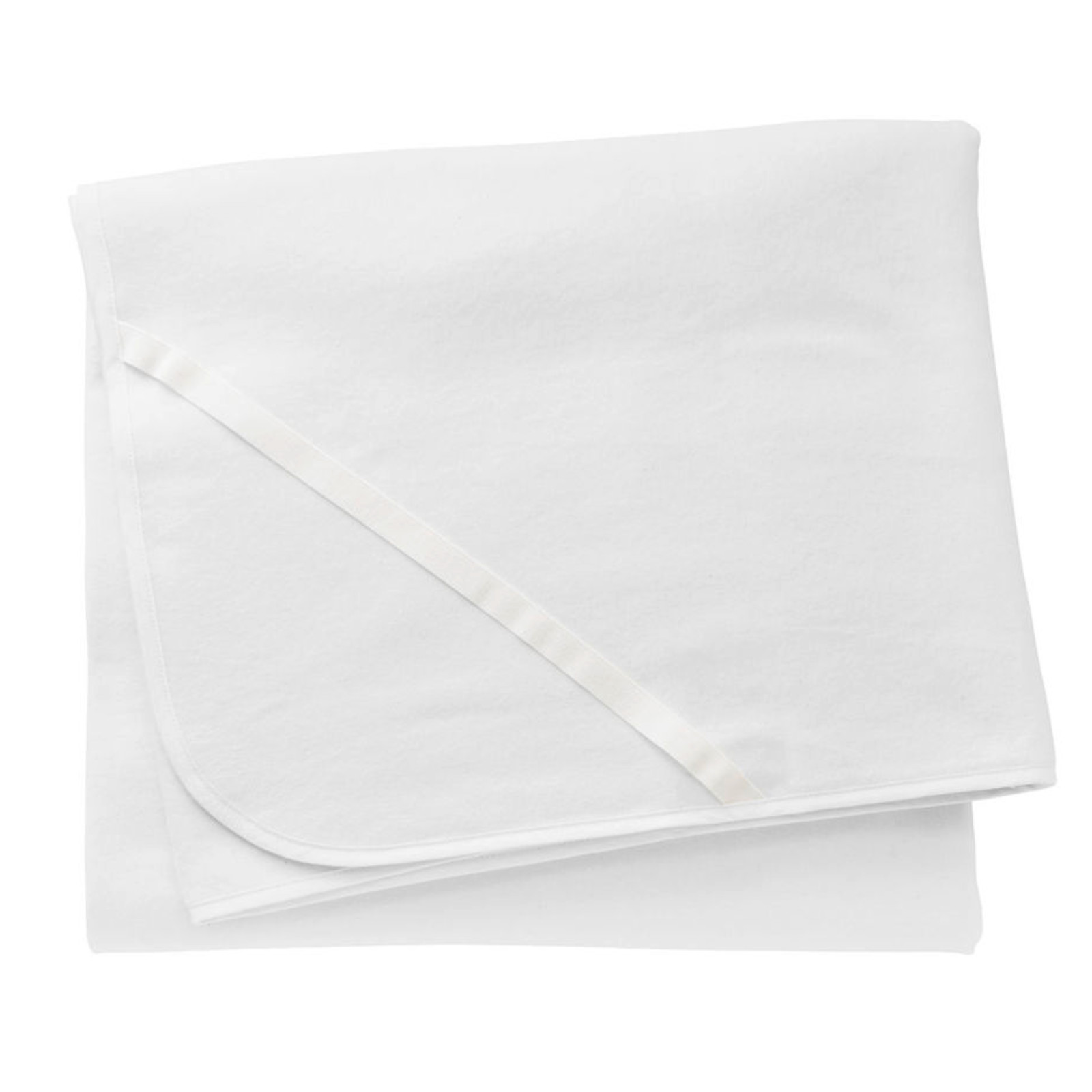 Cotonea Bio-Baumwolle Mola Molton Matratzenschutzauflage Größe 90x200 cm weiß ohne optischen Aufheller