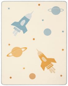 Biederlack Babydecke "Orbit", 75 x 100 cm