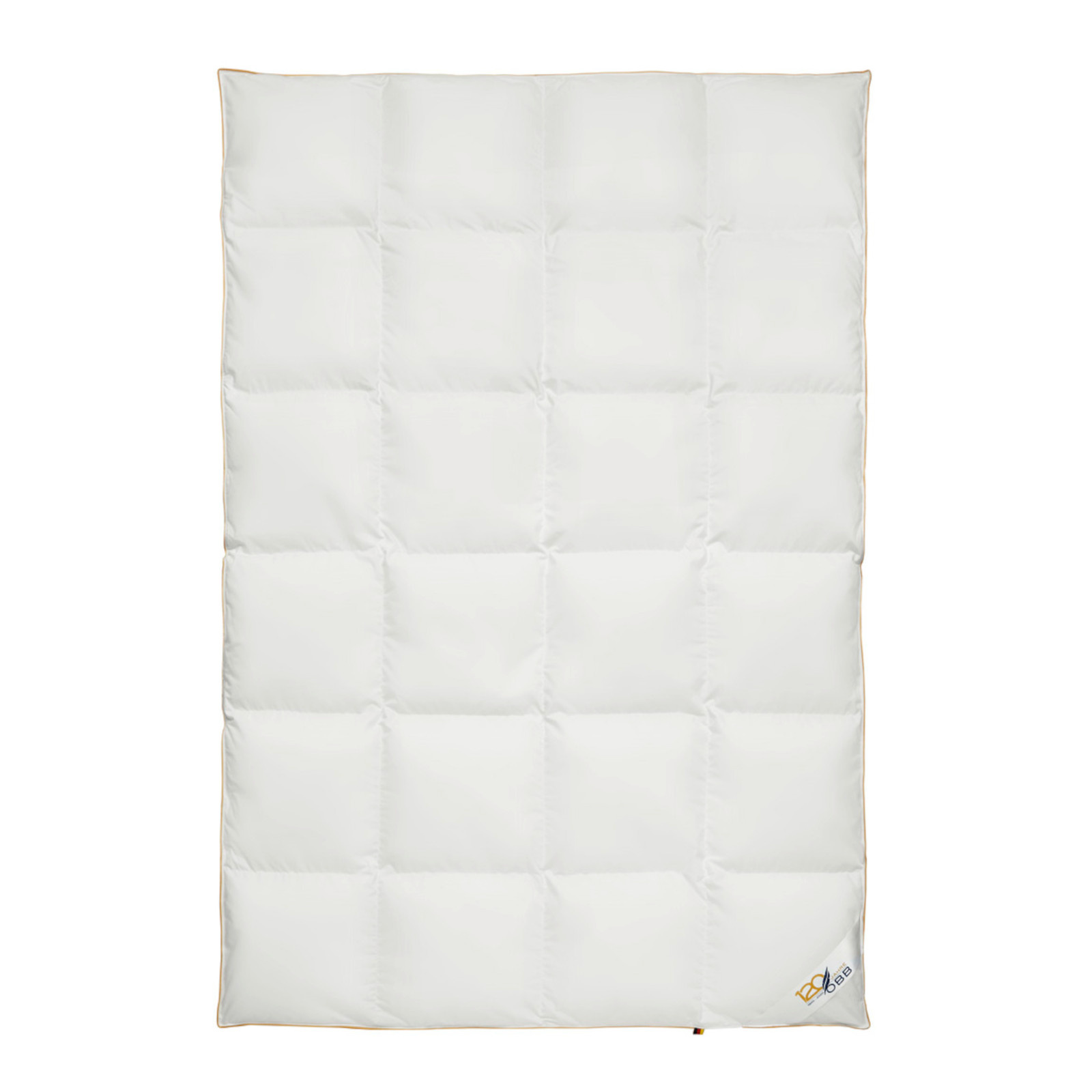 OBB Faser Kassettendecke mit 2 cm Innensteg 120 Jahre Winterdecke warm Größe 155x220 cm