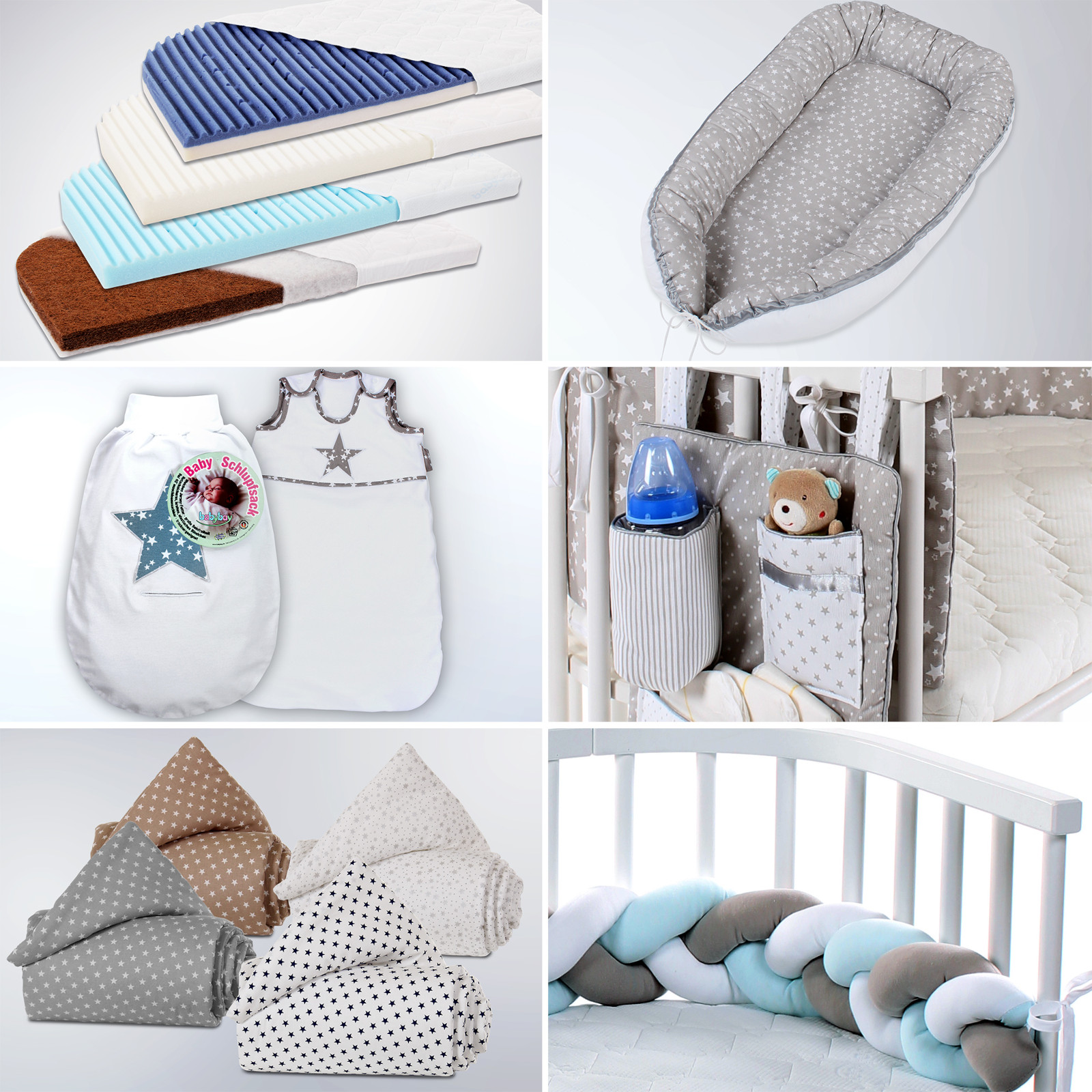 babybay Maxi Beistellbett (für Betten mit Rahmen), schiefergrau lackiert