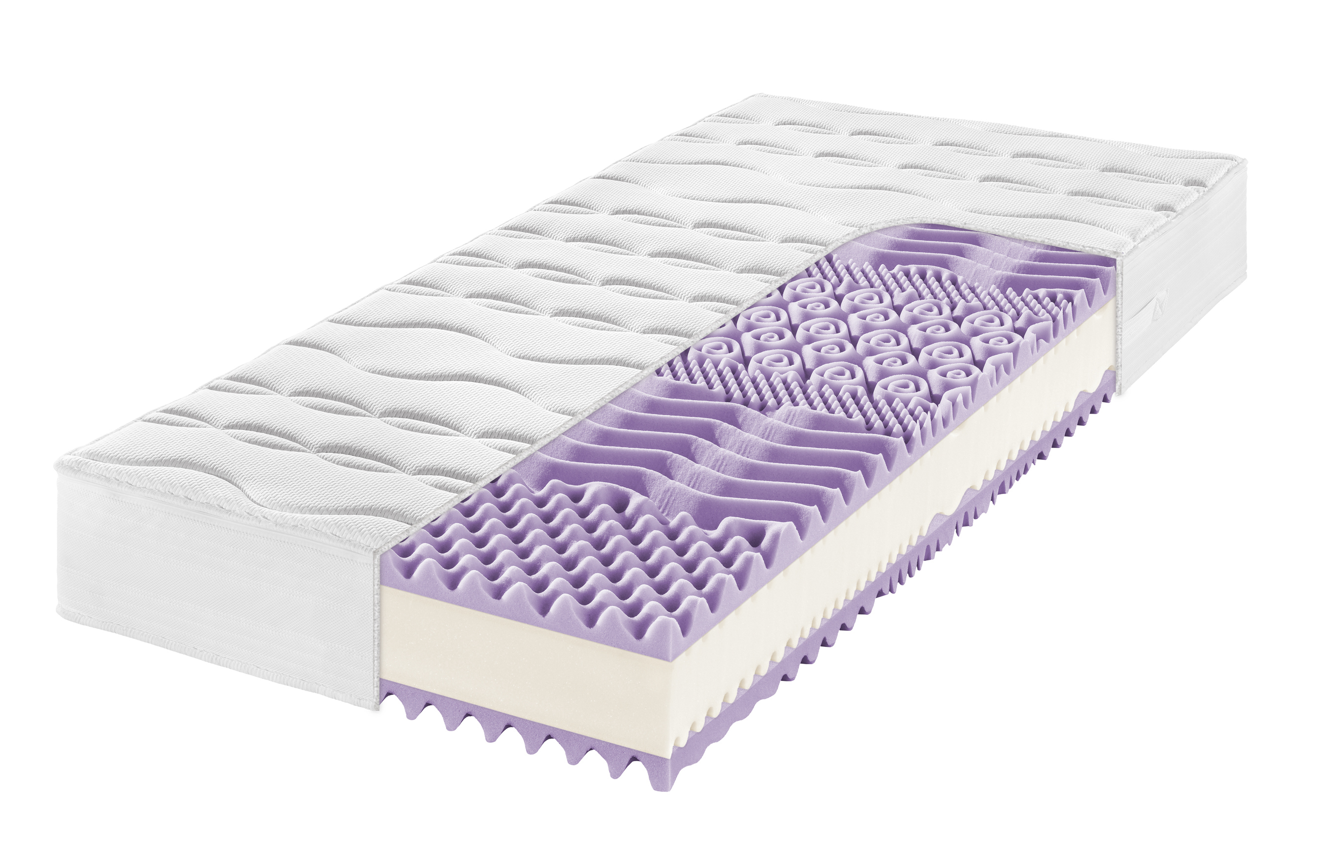 Frankenstolz Matratze Klima KS - 7-Zonen-Pori-cel®-Schaumkern H2