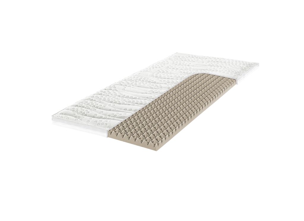 Frankenstolz Pyramedus® Ultra HQR®-Kaltschaumkern-Topper, Größe 160x200 cm