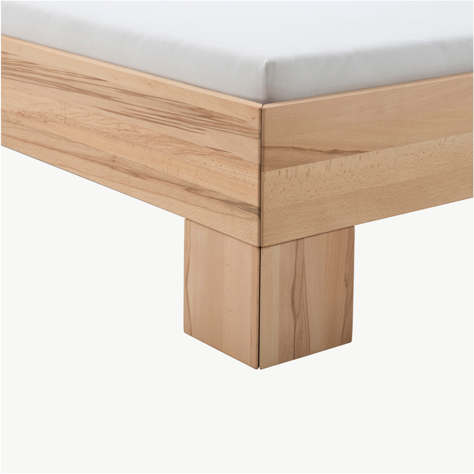 Dico Wildeiche Massivholz Bettrahmen Cloud incl. Kopfteil 360.46