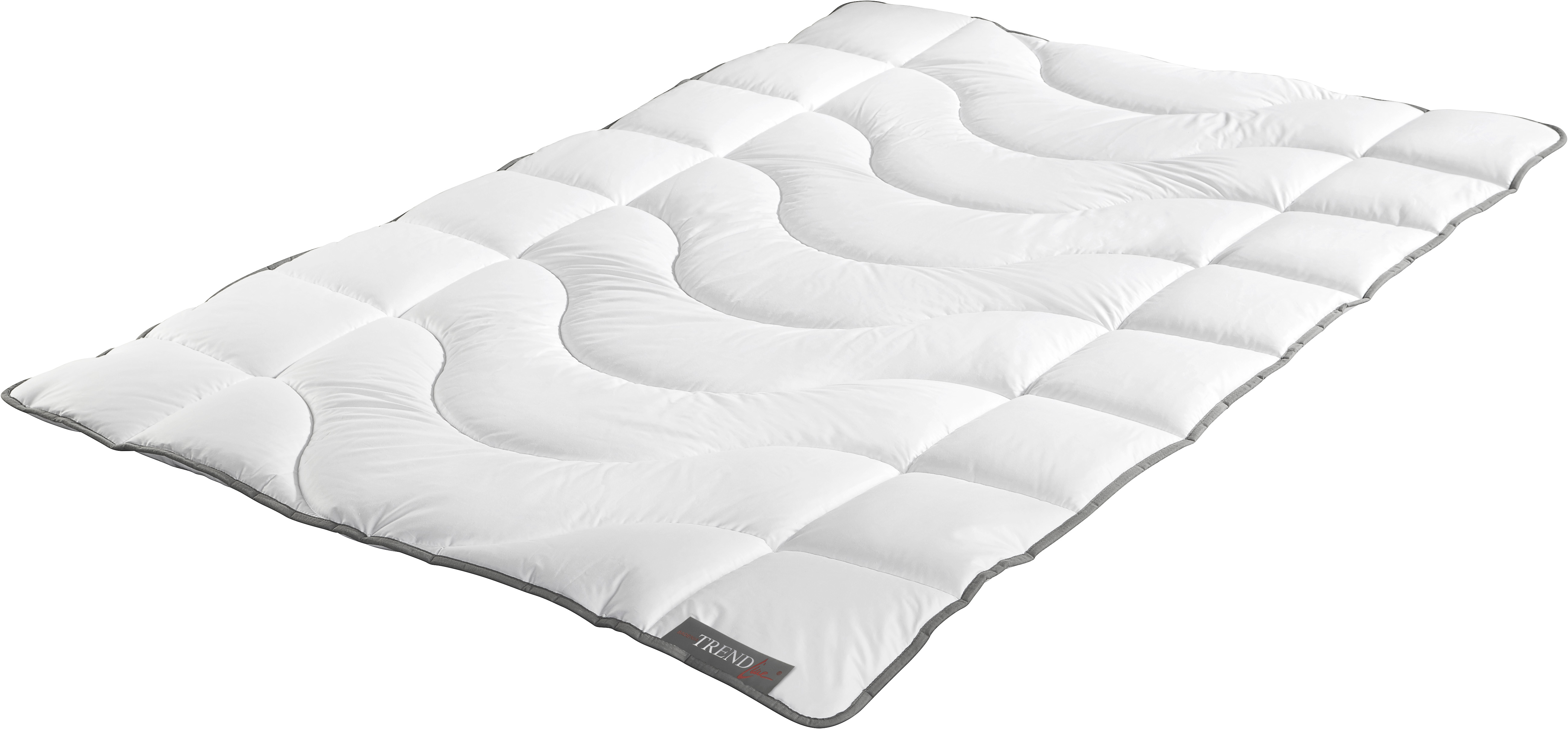 Badenia Mono-Steppbett Trendline Comfort Hohlfaser Größe 135x200 cm Ganzjahresdecke