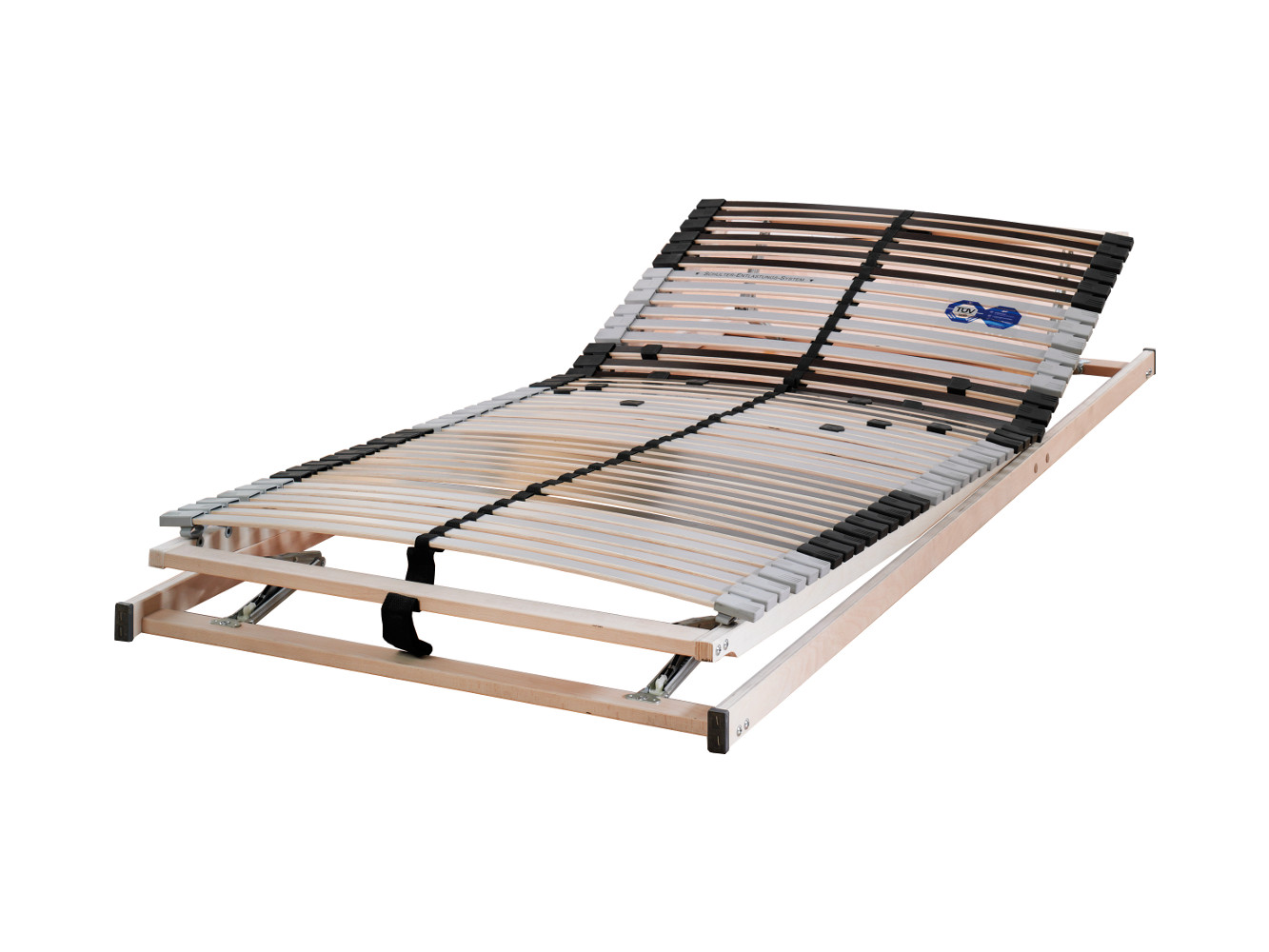 fan Lattenrost Federholzrahmen Punktoflex Ergo Kopf- und Fußteil motorisch verstellbar