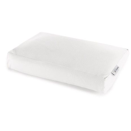 Theraline Pearlfusion Schlaf- und Nackenstützkissen 55x32x12 cm incl. Bezug weiß