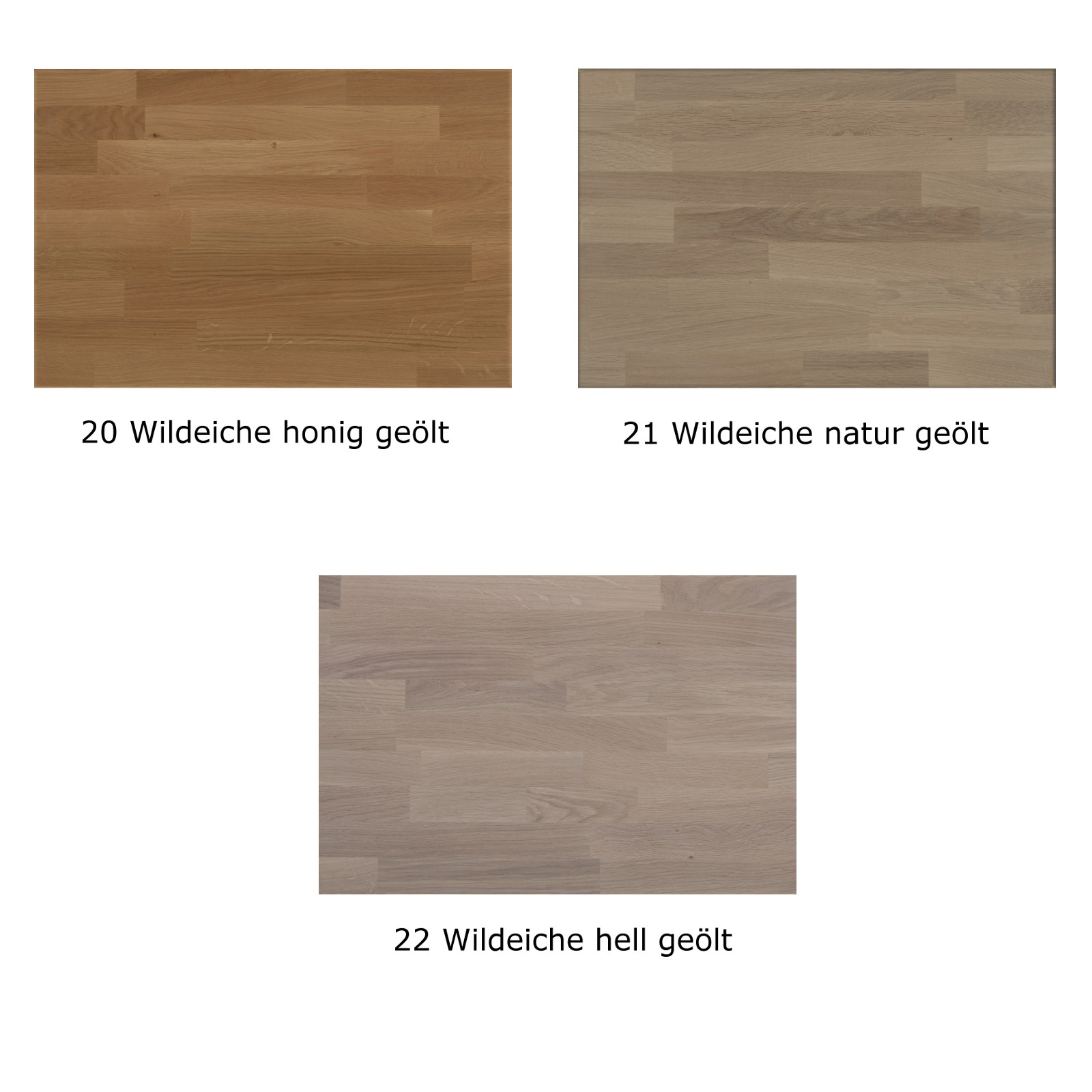 Dico Avantgarde Wildeiche Massivholz Bettrahmen incl. Kopfteil 390.41