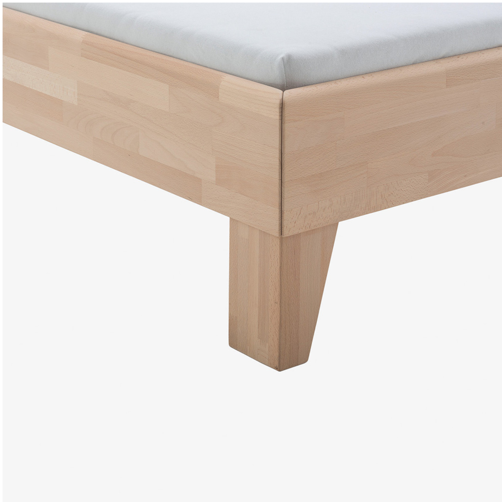Dico Avantgarde Wildeiche Massivholz Bettrahmen incl. Kopfteil 385.43