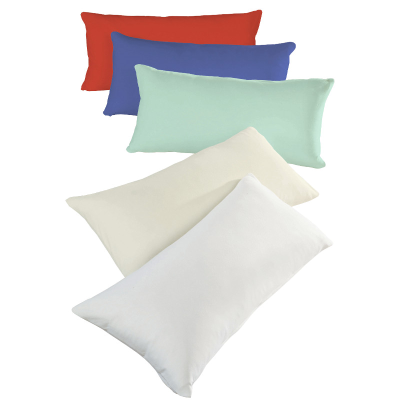 Hahn Haustextilien Seitenschläferkissen-Bezug 140x40 cm Farbe dunkelbraun