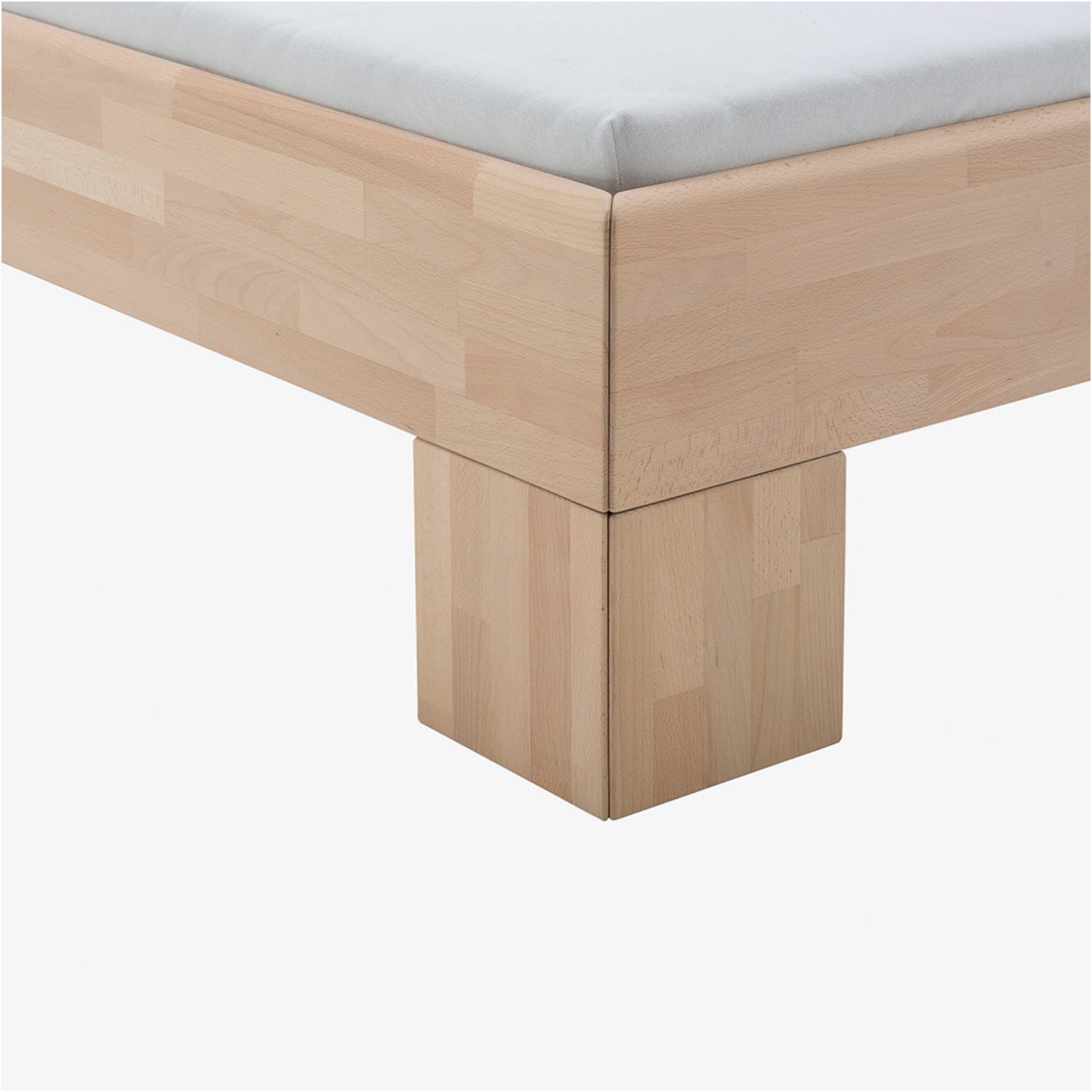 Dico Avantgarde Buche Massivholz Bettrahmen incl. Kopfteil 390.46