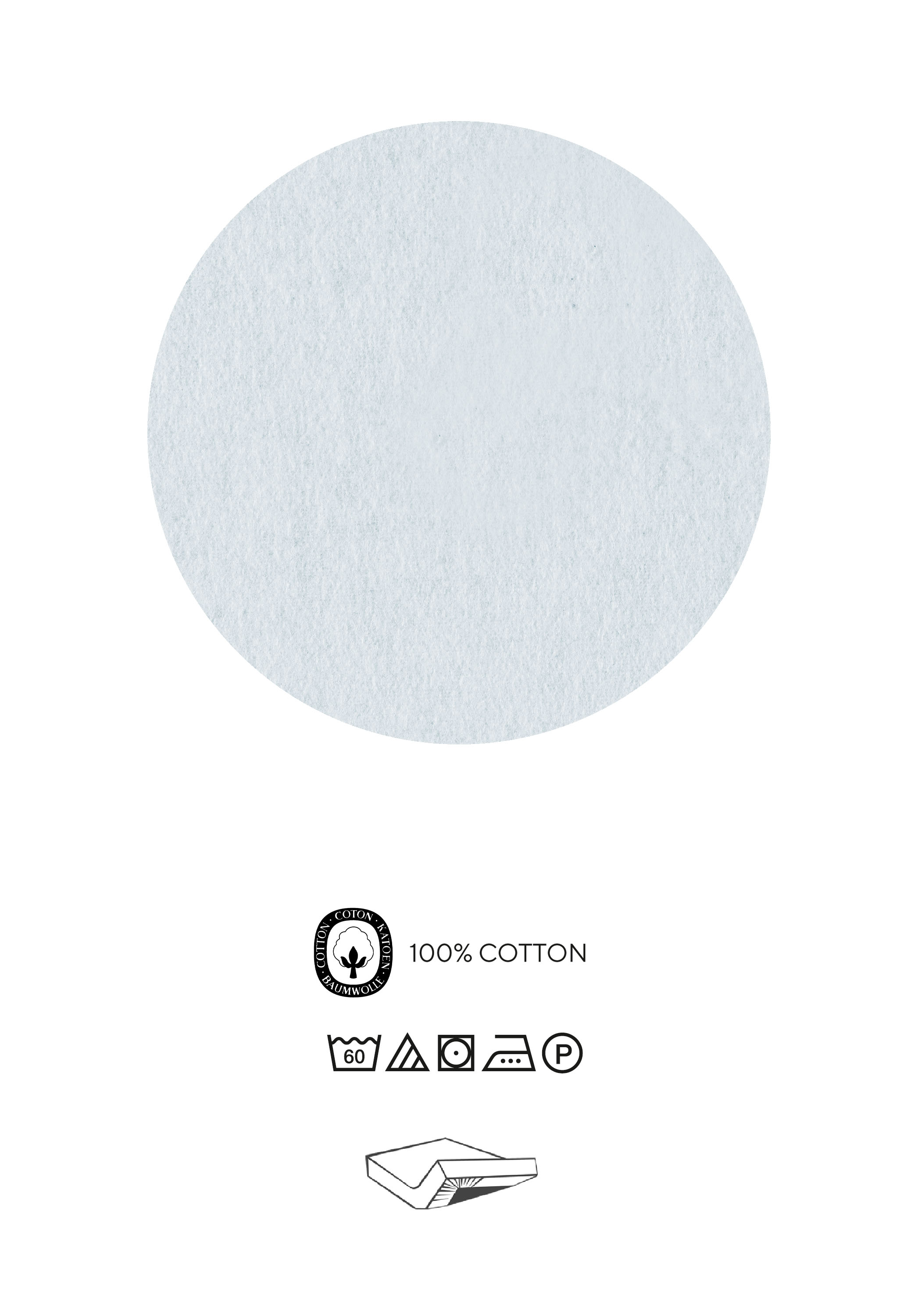 Biberna Spannbetttuch ciel 180x200 cm - 200x200 cm, Biber Melange uni