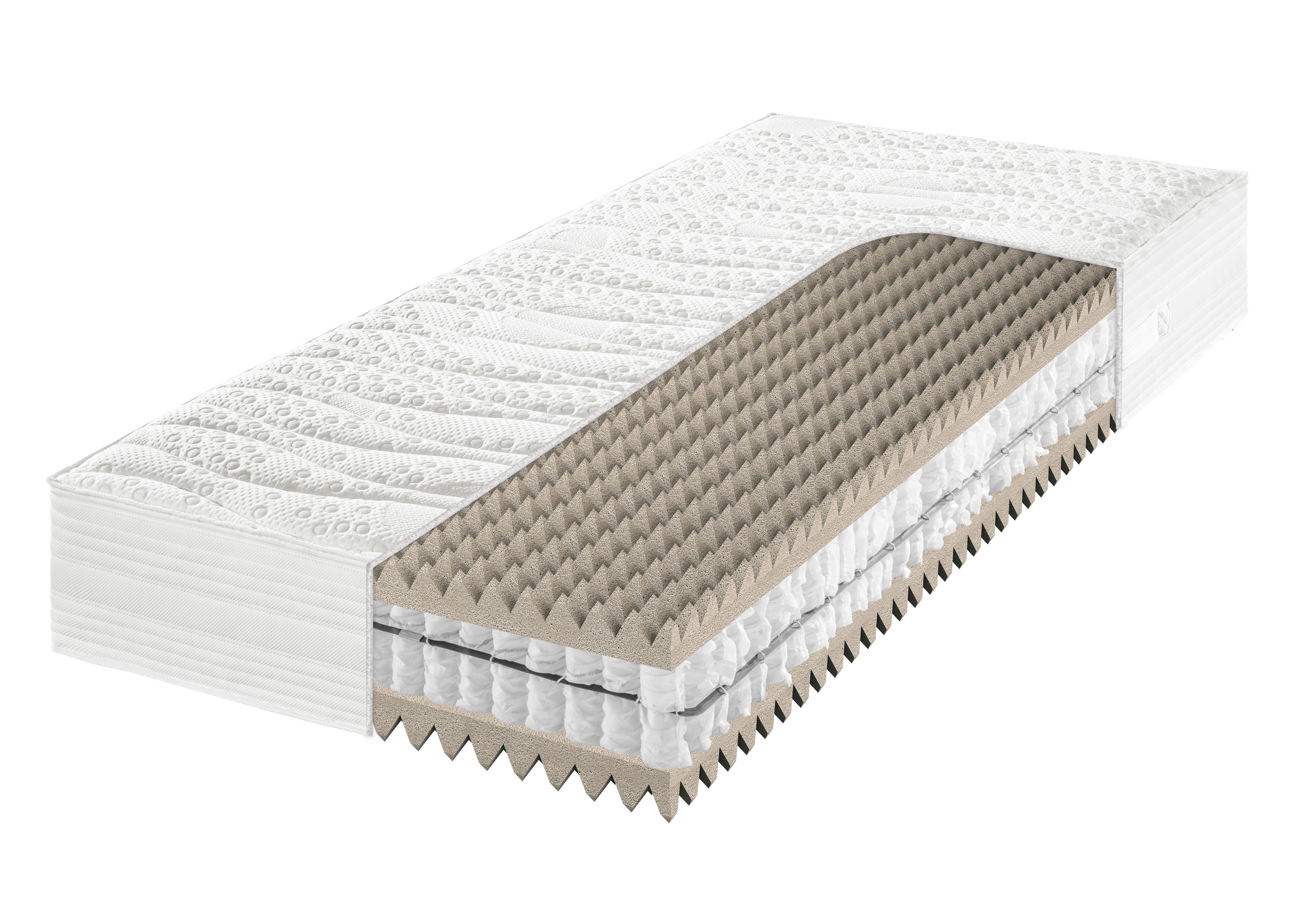 Frankenstolz Matratze PYRAMEDUS TTFK - Tonnentaschenfederkern H2
