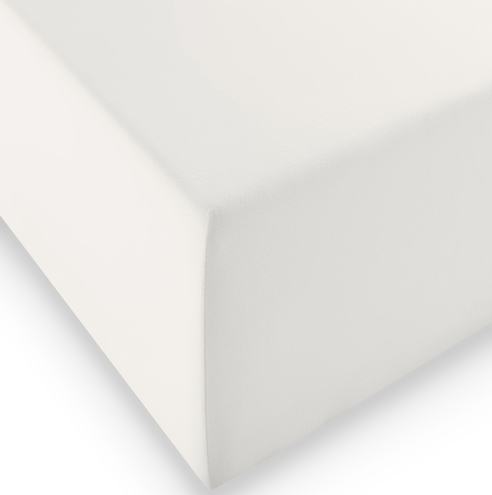 Fleuresse Boxspring- und Wasserbetten Jersey-Spannlaken comfort XL naturweiß 1109