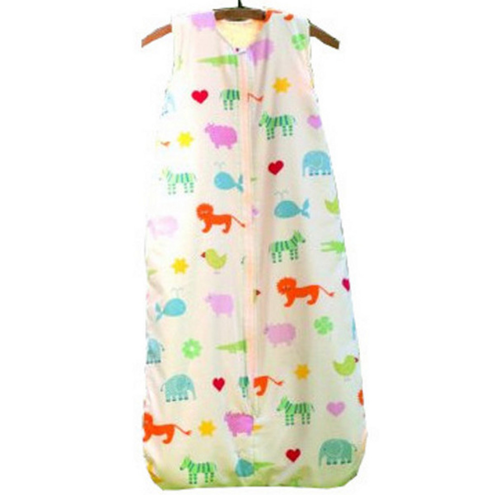 Cotonea Baby- und Kinder Teddyplüsch-Schlafsack Größe 130 Arche Noah