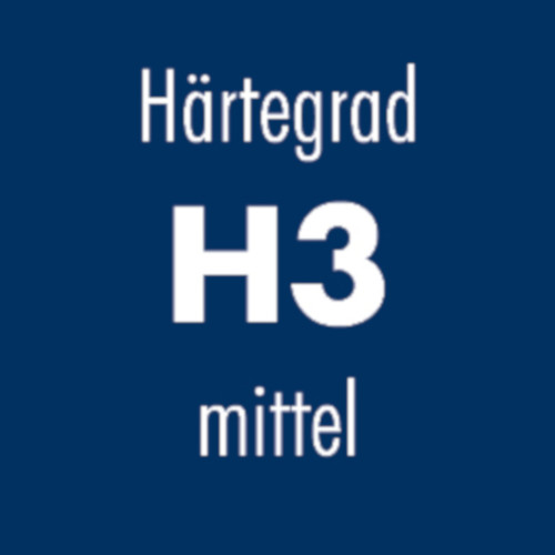 IRISETTE Classic TTFK 80x200 cm H3, Tonnentaschenfederkern-Matratze mit Gel-active-Auflage