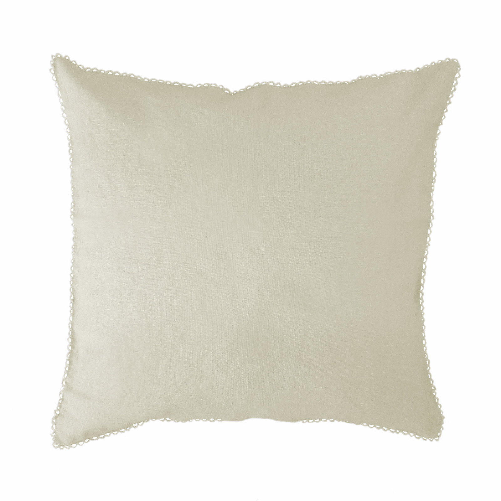 Fleuresse Halbleinen-Kissenbezug mit Zierstich,9050 leinen, Größe 40x40 cm