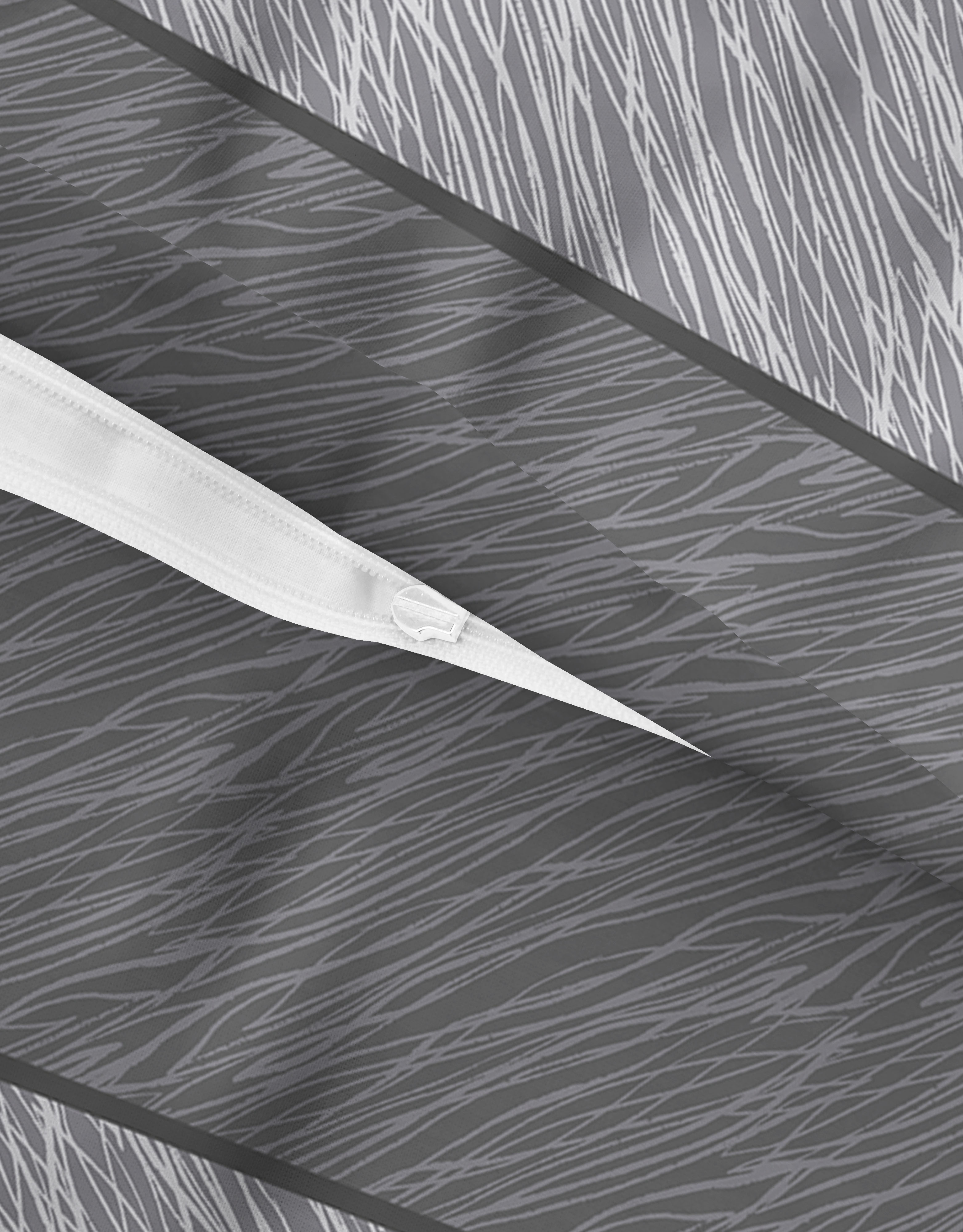 Biberna Streifen 155x220 cm, Feinbiber-Bettwäsche