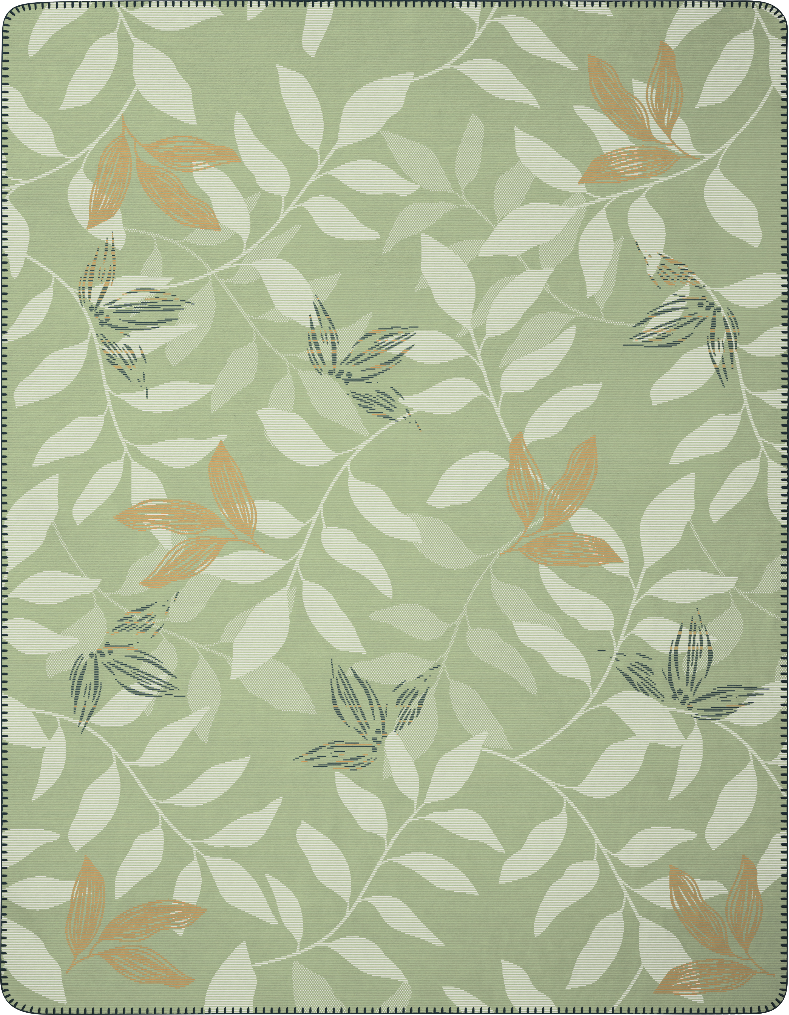 Biederlack Wohndecke Greenery 150 x 200 cm