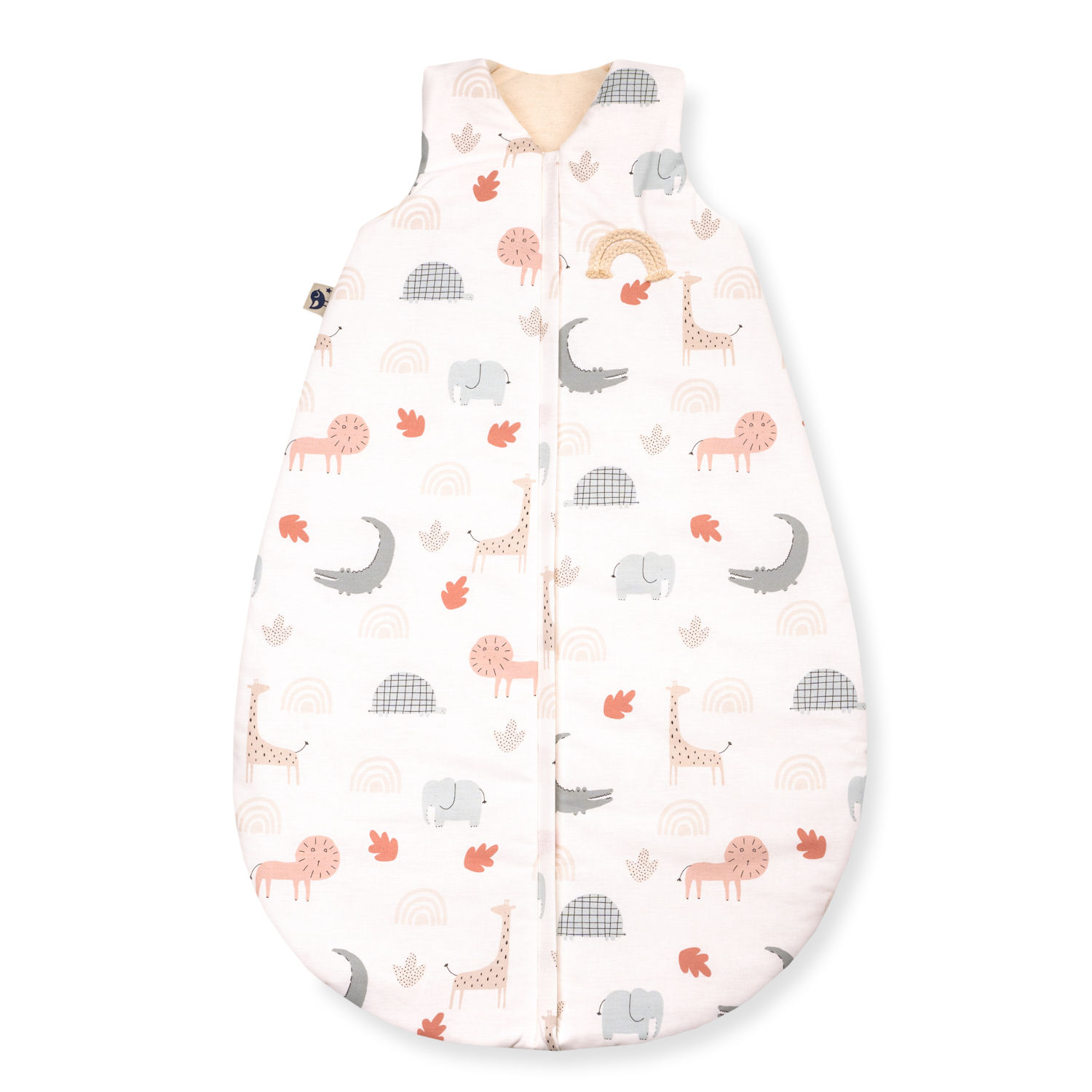 Zöllner Baby-Schlafsack Organic Wild Friends Größe 70 cm Bio-Baumwolle