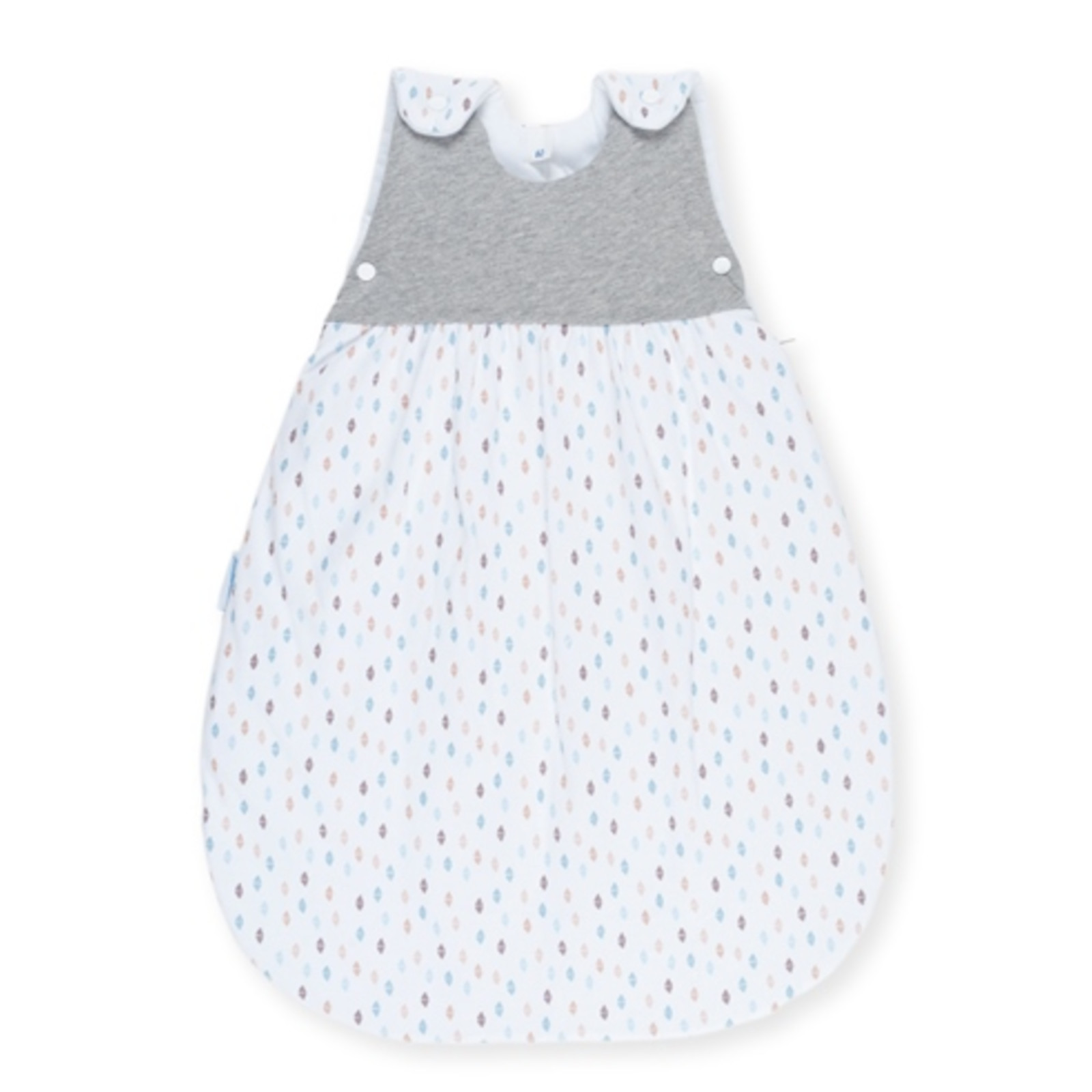 Kindertraum Ballonschlafsack Lina, Größe 90, Motiv Punkte grau