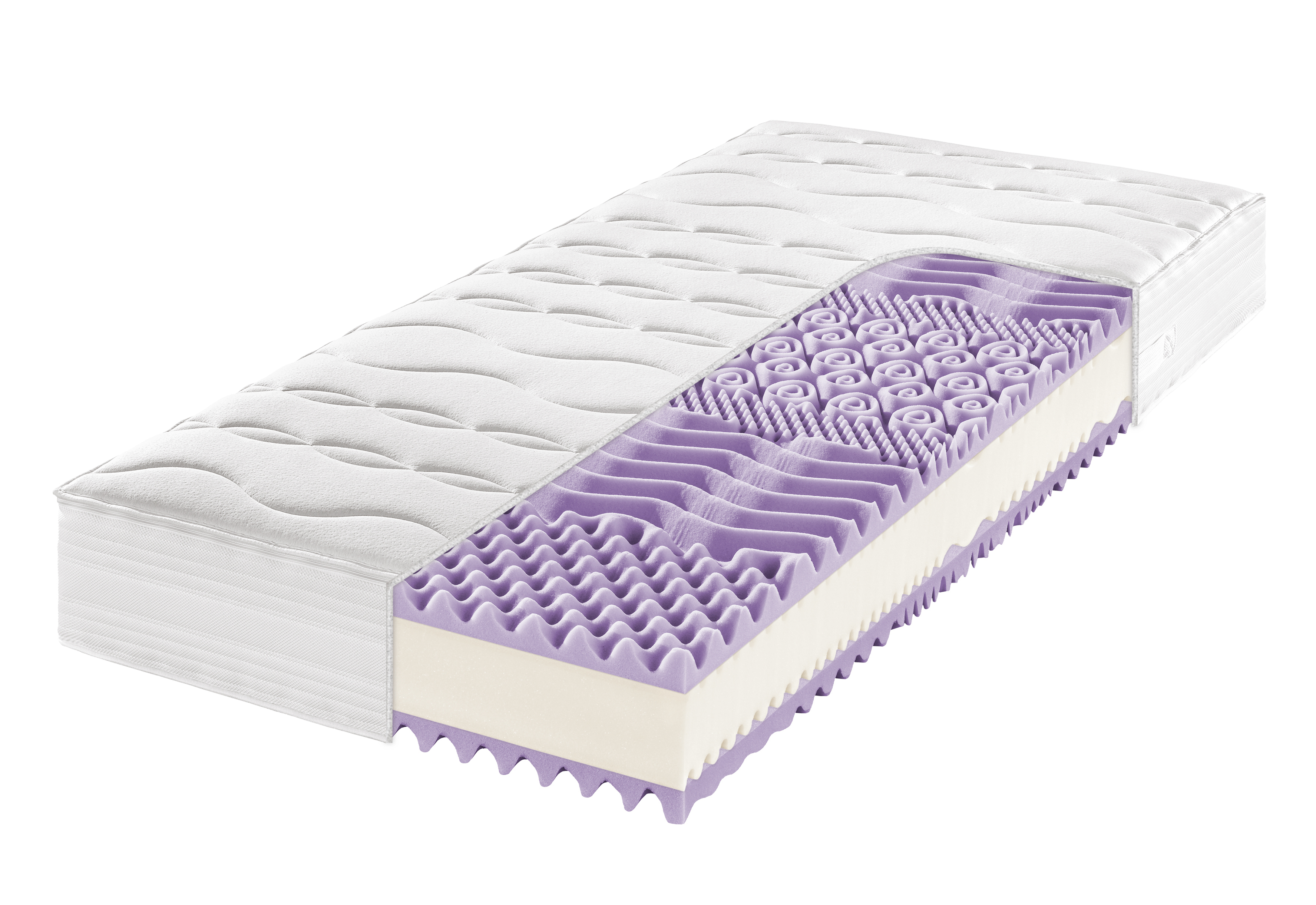 Frankenstolz Matratze Natura KS - 7-Zonen-Pori-cel®-Schaumkern H4