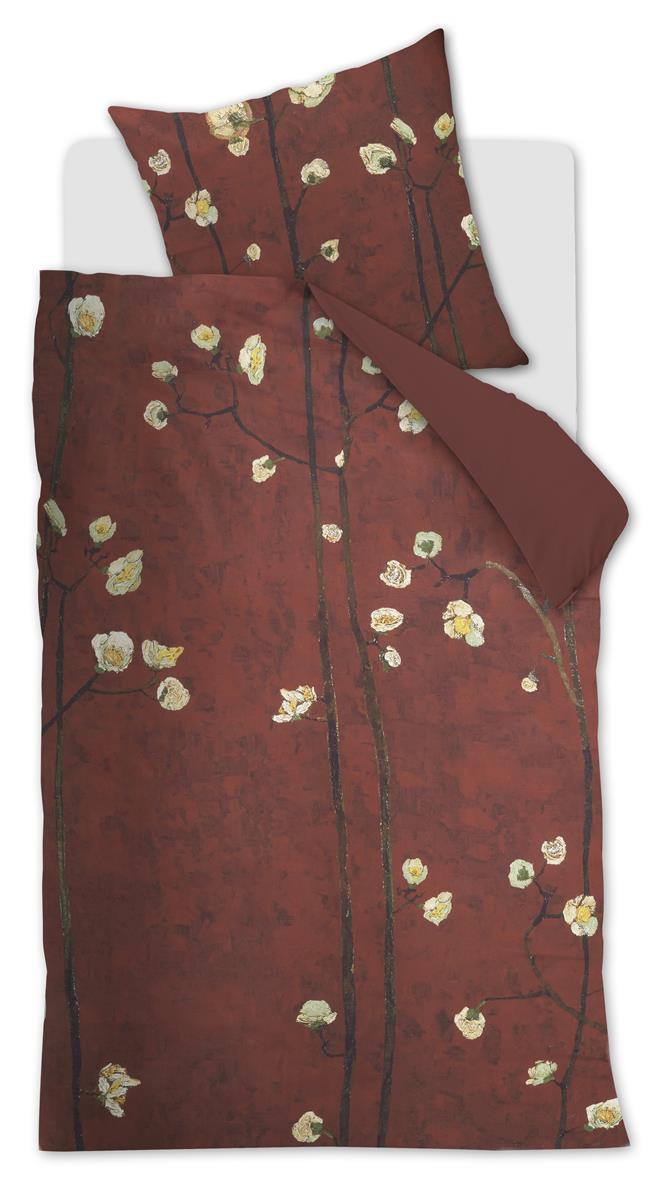 Beddinghouse x Van Gogh Museum Plum Blossoms Bettwäsche Red 155 x 220 cm