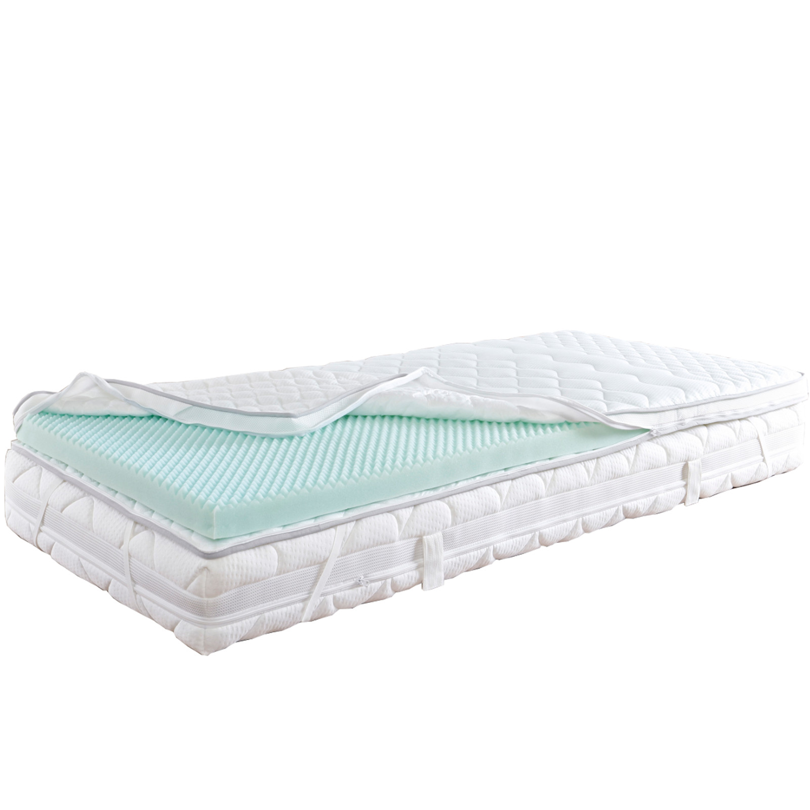 fan Big- Komfort Matratzentopper 80x200 cm, Härtegrad 4, 7 cm Kernhöhe