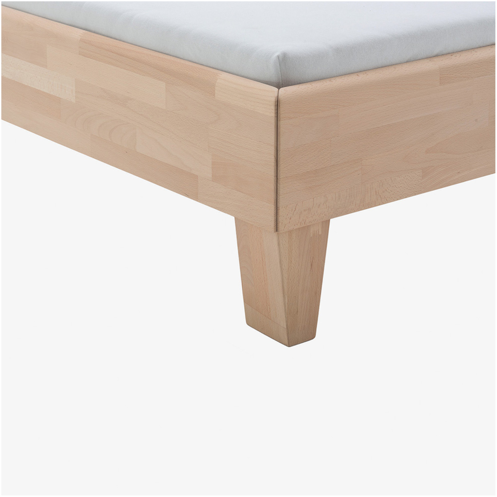 Dico Avantgarde Buche Massivholz Bettrahmen incl. Kopfteil 395.42