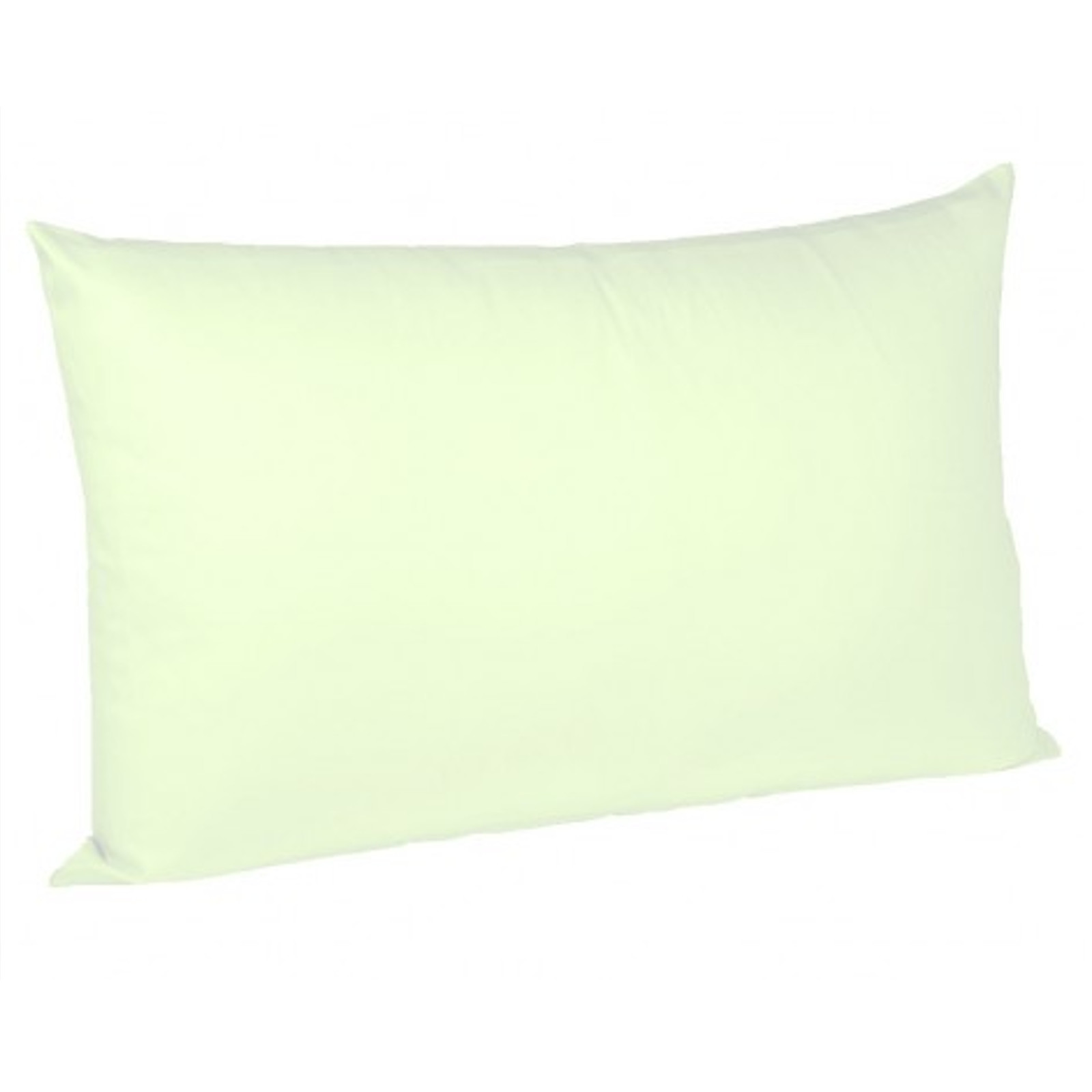 Fleuresse Interlock-Jersey-Kissenbezug uni colours 7059 pastellgrün Größe 35x40 cm