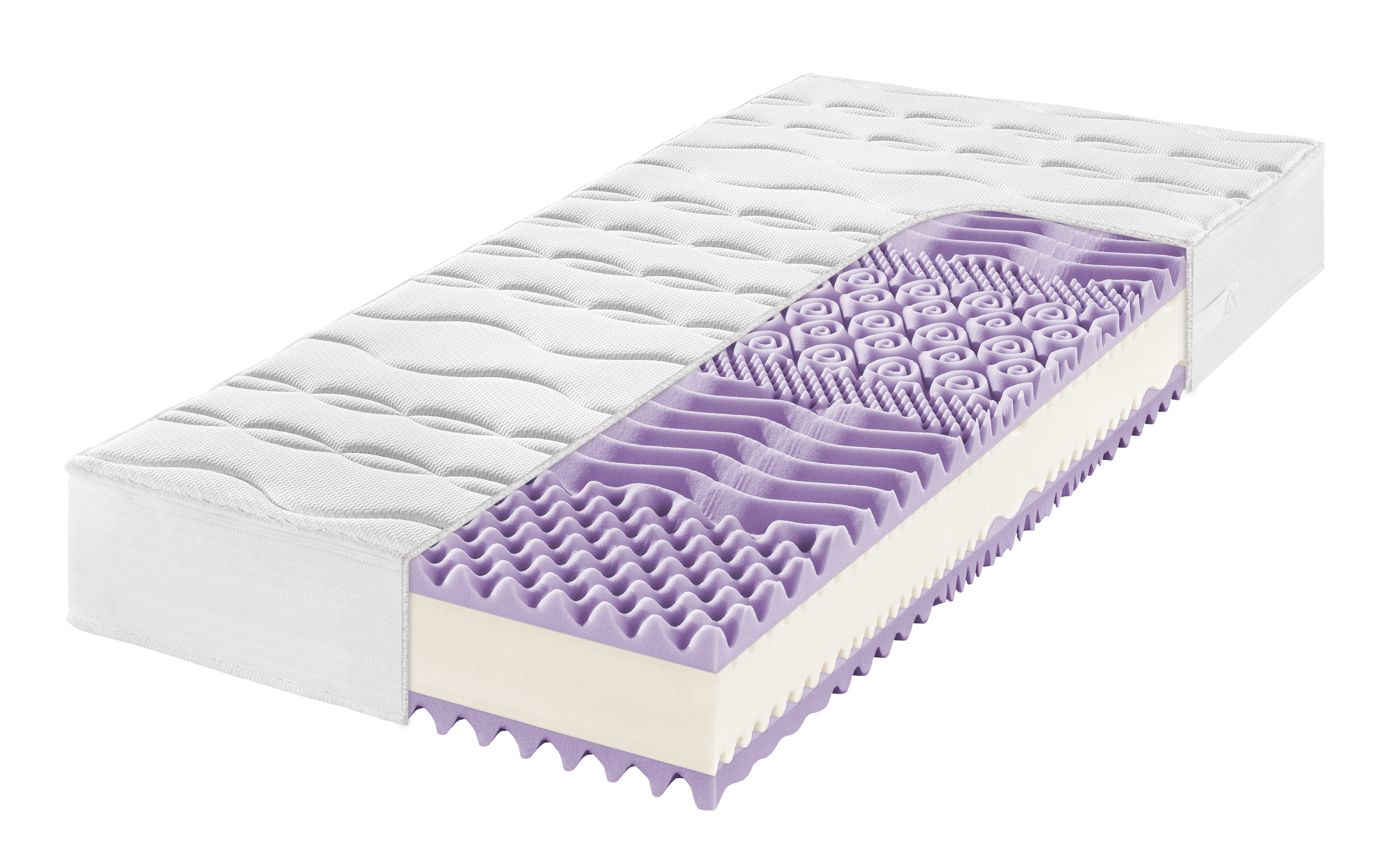 Frankenstolz Matratze Allergo KS - 7-Zonen-Pori-cel®-Schaumkern H2