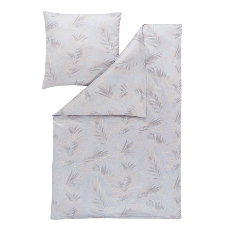 Estella Atelier Mako-Interlock-Jersey Keno, Größe 135x200 cm+80x80 cm, natur