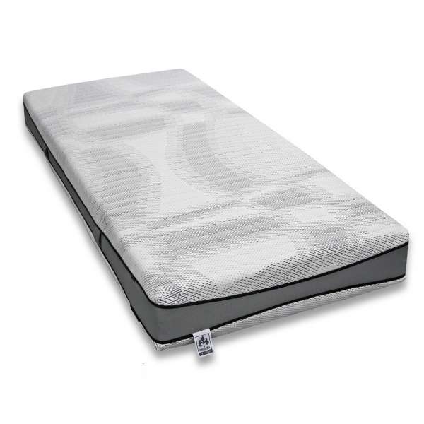 Irisette® Premium Hybrid-Matratze Silvano mit Soft-therm Auflage, Härtegrad 3 fest 100x200 cm, Ausst