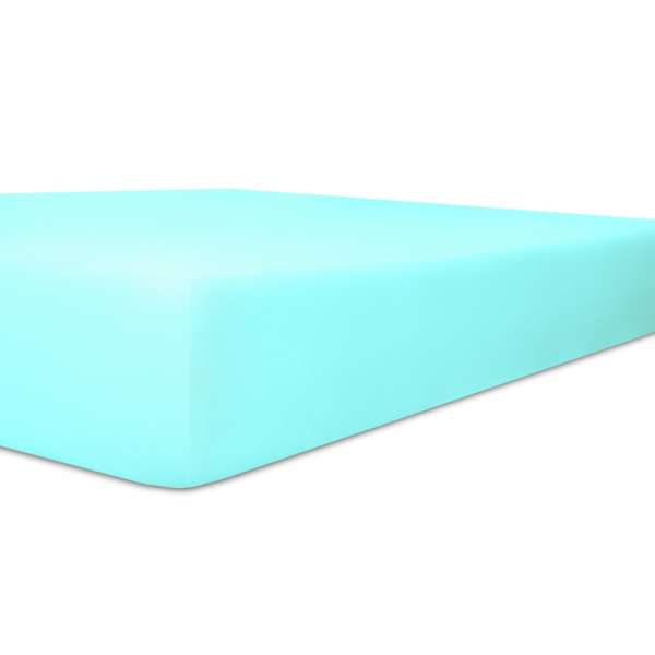 Kneer Vario-Stretch Spannbetttuch duoflex für Topper 4-12 cm Höhe mit 80 cm Einschnitten Qualität 22