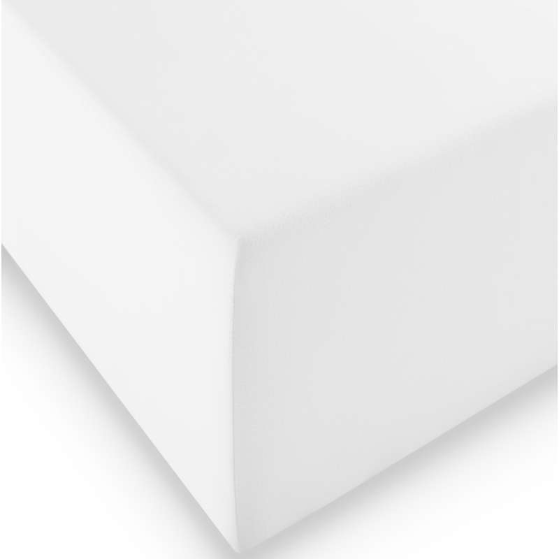 Fleuresse Boxspring- und Wasserbetten Jersey-Spannlaken comfort XL Farbe weiß 1000 Größe 180x200 cm