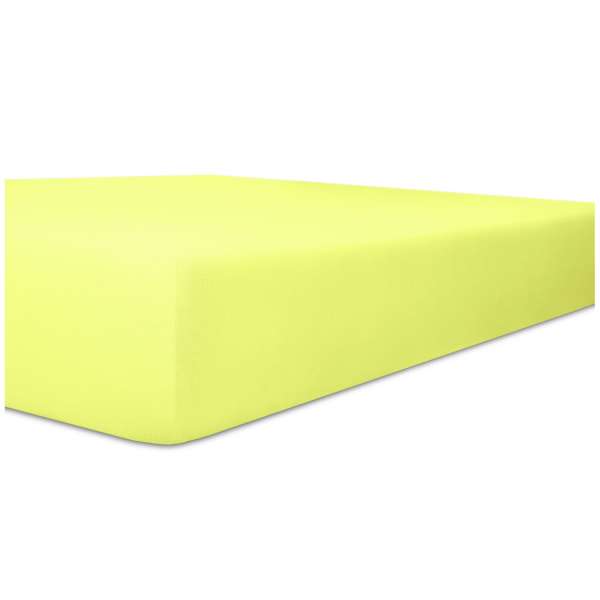 Kneer Nicky-Velour Spannbetttuch für Matratzen bis 22 cm Höhe Qualität 95 Farbe lilie