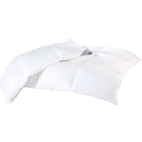 Häussling Gänseflaum Decke Luxus DeLuxe Nanobatist leicht 155x220 cm Sommerdecke
