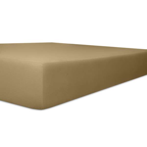 Kneer Vario-Stretch Spannbetttuch duoflex für Topper 4-12 cm Höhe mit 80 cm Einschnitten Qualität 22
