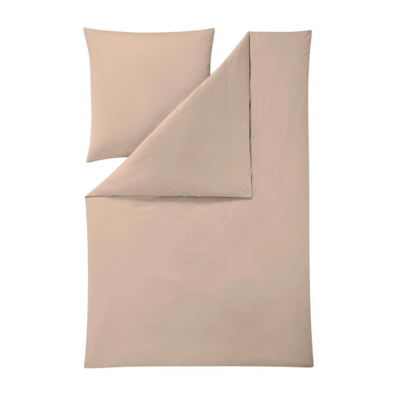 Estella Mako-Interlock-Jersey-Bettwäsche Takoma Größe 135x200+80x80 cm, bahama