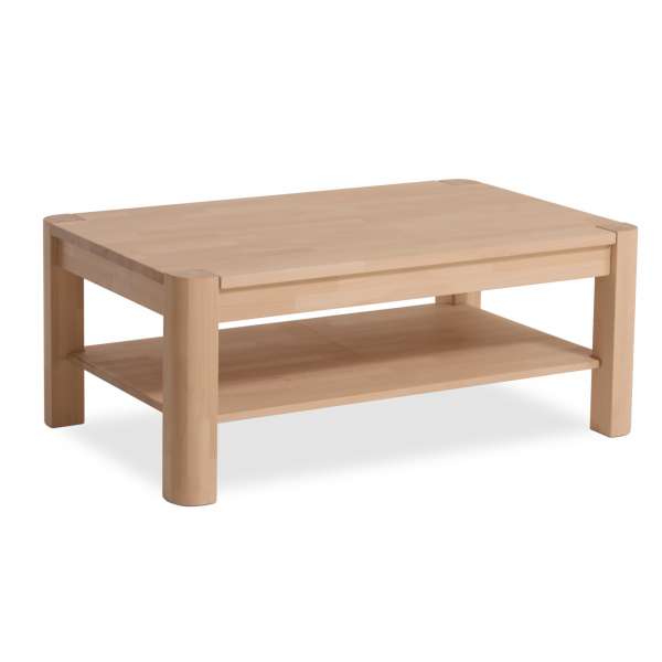 DICO Möbel Couchtisch CT 400 B Massivholz Wildeiche