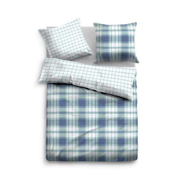 Tom Tailor Flanell-Wendebettwäsche 9974-820, Größe 135x200/80x80 cm