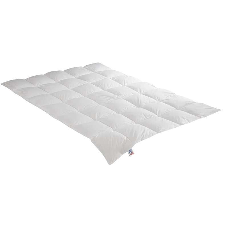 IRISETTE Daunensteppbett Nora medium Größe 155x220 cm Ganzjahresdecke