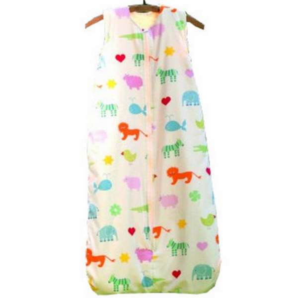 Cotonea Baby- und Kinder Teddyplüsch-Schlafsack Größe 130 Arche Noah