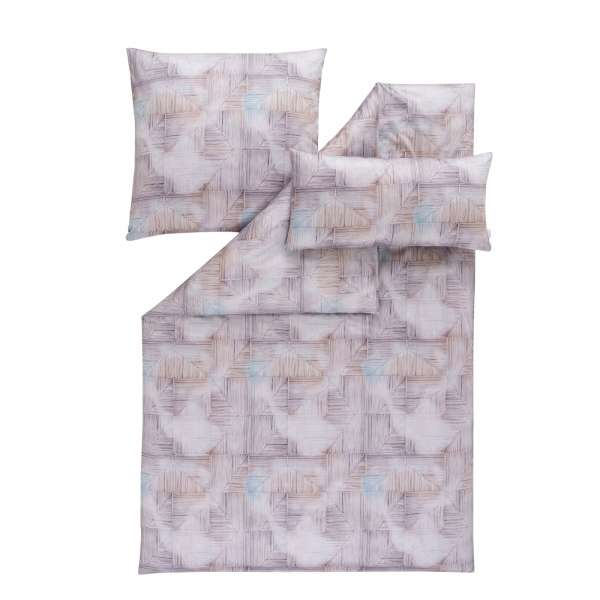 Estella Schweizer Premium-Satin Rafi Größe 155x220/80x80/40x80 cm rosenholz, 3-teilig