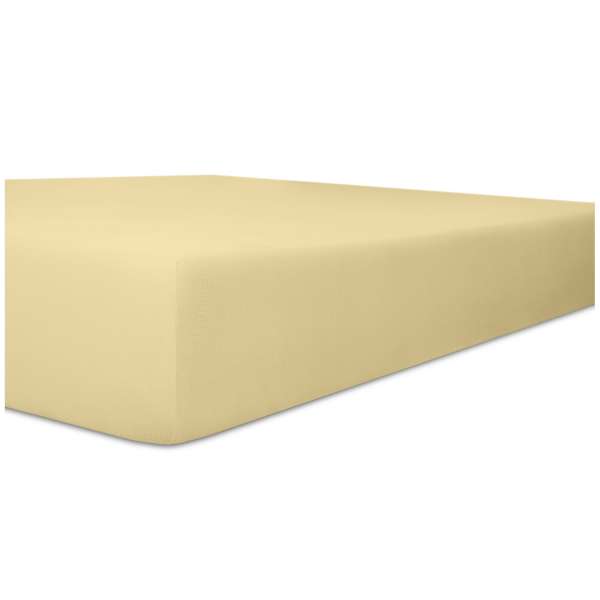 Kneer Easy Stretch Spannbetttuch für Matratzen bis 30 cm Höhe Qualität 25 Farbe kiesel
