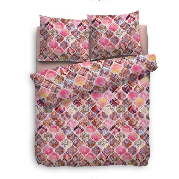 Heckett Lane Pure Cotton Bettwäsche Rachela Größe 135x200 cm rosa