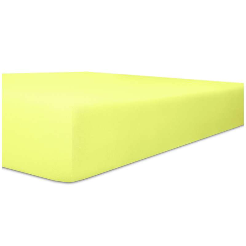 Kneer Fein-Jersey Spannbetttuch für Matratzen bis 22 cm Höhe Qualität 50 Farbe lilie