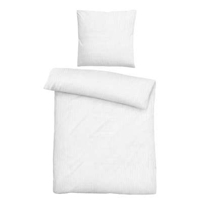 Biberna Musselin Bettwäsche uni, 135 x 200 cm + 80 x 80 cm, weiß Biberna Musselin Bettwäsche uni, 135 x 200 cm + 80 x 80 cm, weiß